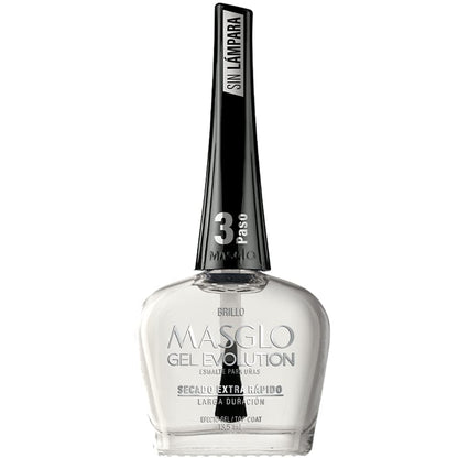 MASGLO Gel Evolution – Set of 3 Nail Polishes (No Lamp Needed) | Fast-Drying, 12-Day Wear, 13-Free, Vegan