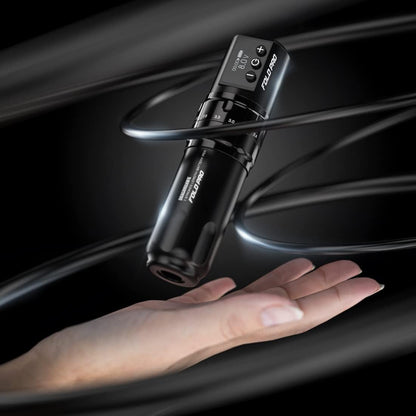 MAST TATTOO Fold Pro Wireless Rotary Pen – 7 Stroke Lengths, 2 Batteries, Mcore MY031