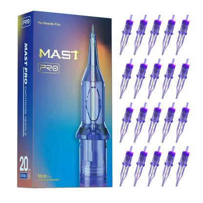 Mast Pro Tattoo Cartridges 20Pcs 1005RS – Round Shader & Liner