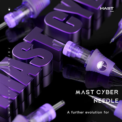 MAST TATTOO Cyber Cartridge Needles 20-Pack Round Liner 1014RL – Disposable