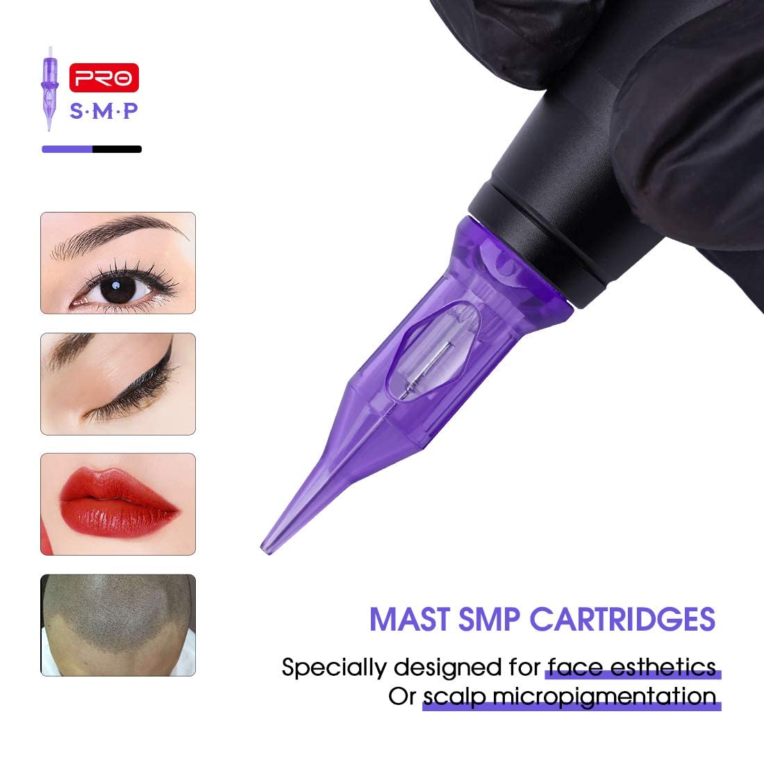 MAST TATTOO Mast Pro SMP Professional Cartridges – 2 Pin 0.3mm (1002P)