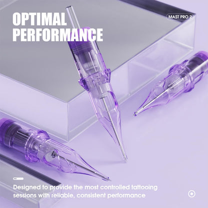 Mast Pro2 Tattoo Needles Cartridges – Precision Round Liner 0801RLT (20 Count) | Mast Tattoo