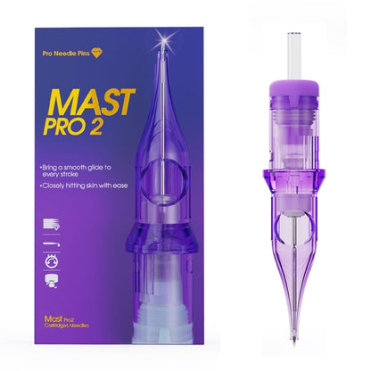 Mast Pro2 Tattoo Needles Cartridges – 20 Count Round Liner 1201RL | Mast Tattoo