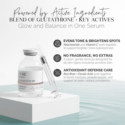 FEEL MATRIGEN Glutathione 100 Ampoule – Fragrance-Free Brightening Serum