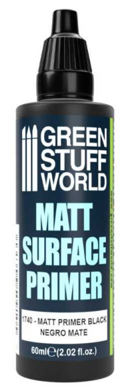 Green Stuff World Matt Surface Primer Black 60ml
