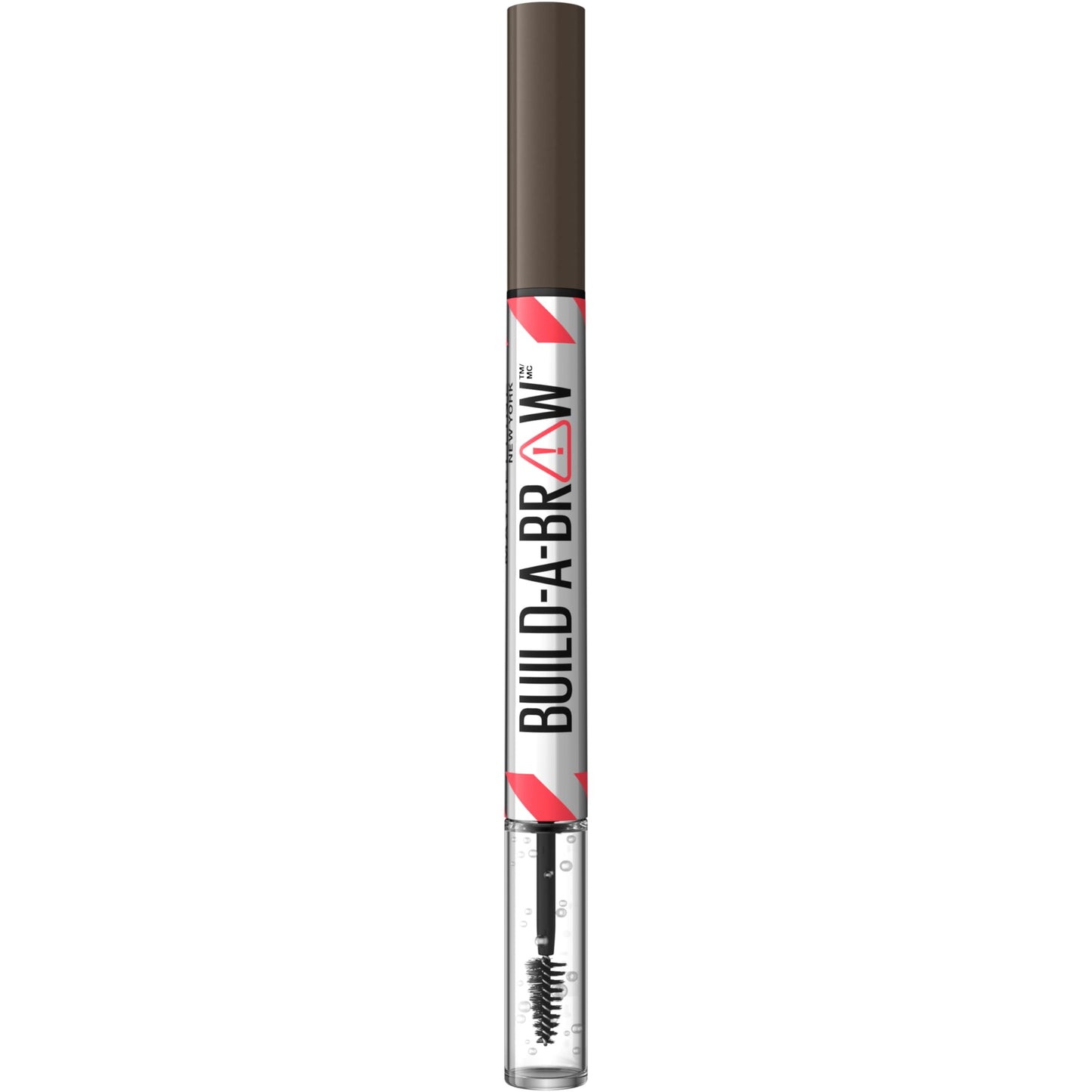 Maybelline Build-A-Brow 2-in-1 Brow Pen + Sealing Gel – Real-Looking, Waterproof, 24HR Wear