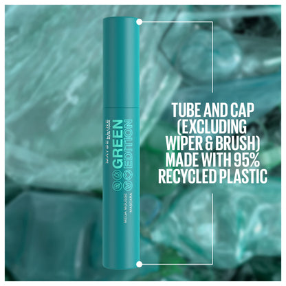 Maybelline Green Edition Mega Mousse Mascara – Lightweight Buildable Volume