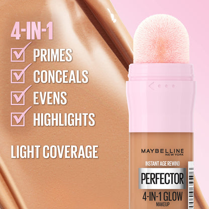Maybelline New York Instant Age Rewind Instant Perfector 4-In-1 Glow Makeup – Medium/Deep