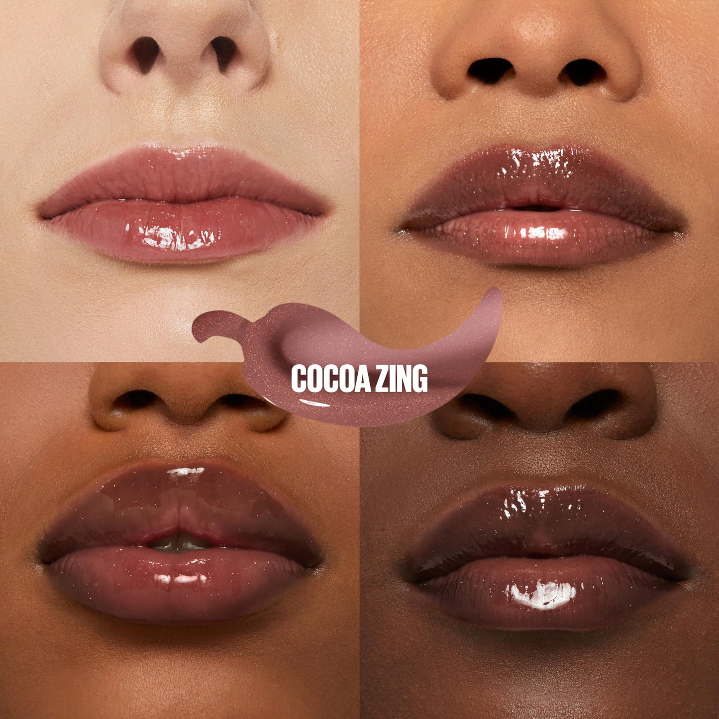Maybelline Lifter Gloss Plump – Chili Pepper + Maxi-Lip, Cocoa Zing & Sheer Cool Brown