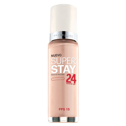 Maybelline New York Super Stay 24Hr Makeup – Classic Ivory, 1 Fl Oz | Oil-Free, Fragrance-Free
