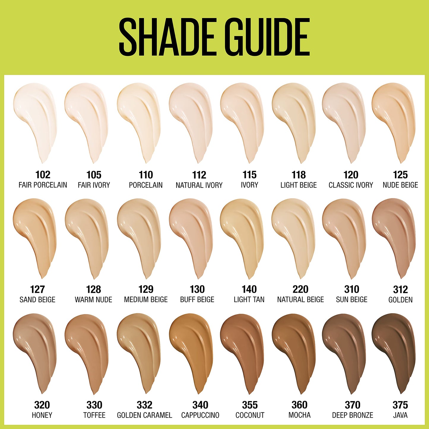 Maybelline Super Stay Full Coverage Foundation – Up to 30HR Matte, Transfer & Sweat Resistant