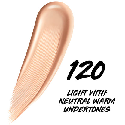 Maybelline Super Stay Skin Tint — 24HR Radiant Light-to-Medium Coverage with Vitamin C (Shade 120)