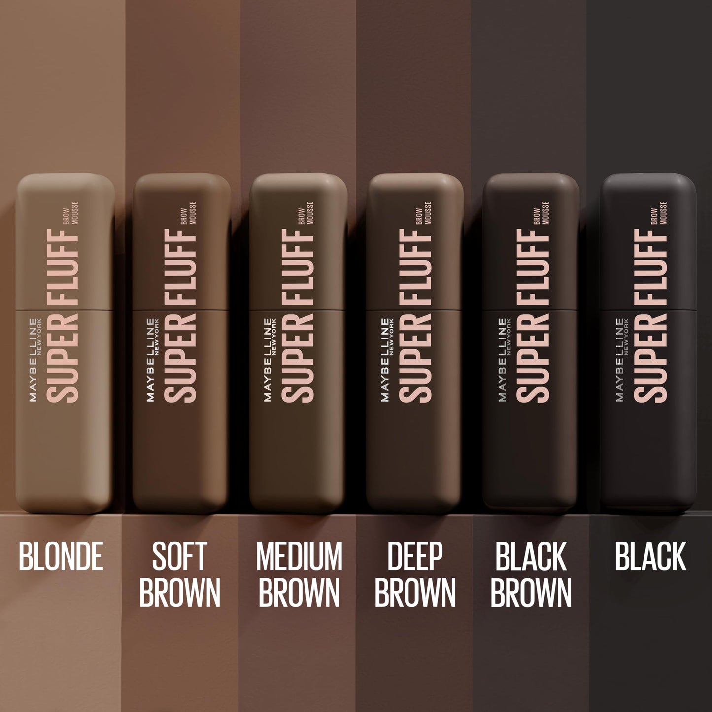 Maybelline Superfluff Brow Mousse – All-Day Fluffy Brows in Soft Brown