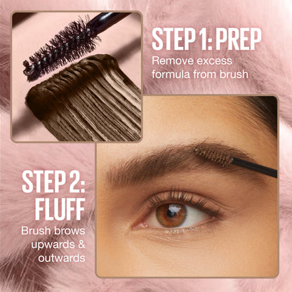 Maybelline Superfluff Brow Mousse – All-Day Fluffy Brows in Soft Brown