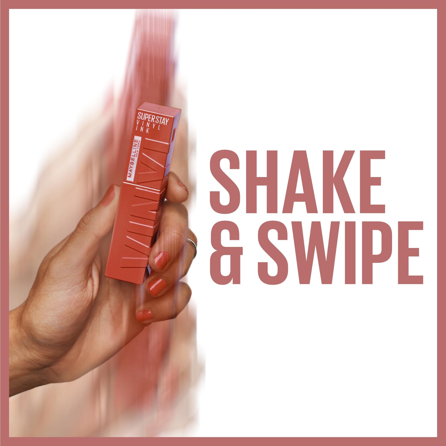 Maybelline Super Stay Vinyl Ink Longwear Lip Color – 16HR, Captivated Pink, 20 Vinyl Shades