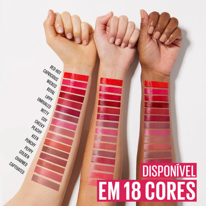 Maybelline Super Stay Vinyl Ink Longwear Lipcolor – No-Budge Shine (Rose Mauve Nude)