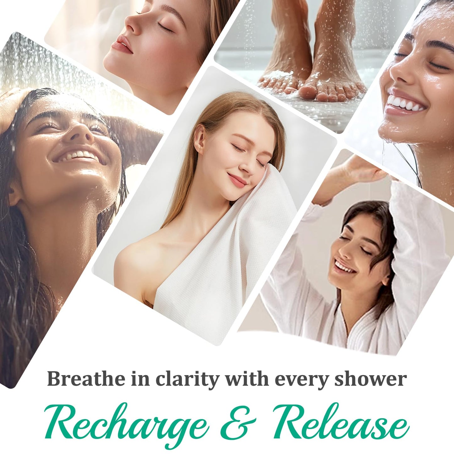 Maybeluck Eucalyptus Mint Shower Steamers 7 Pack – Natural Aromatherapy for Relaxation & Self-Care