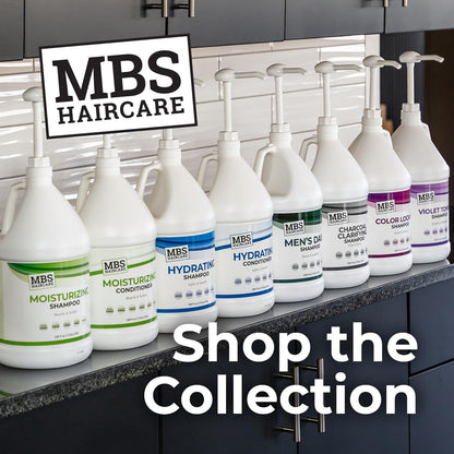 MBS Haircare Hydrating Shampoo – 1 Gallon | Sulfate Free, Paraben Free, Vegan