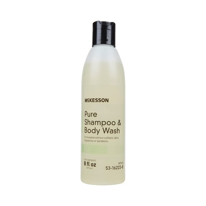 McKesson Pure Shampoo & Body Wash — 2-in-1, Sulfate-Free, Fragrance-Free, Unscented, 8 oz
