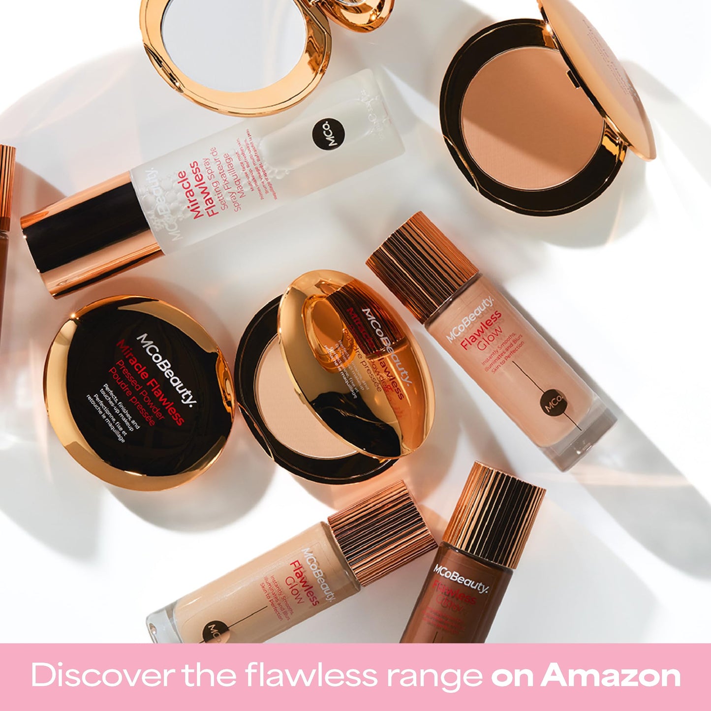 MCoBeauty Flawless Glow Luminous Skin Filter – 2.5 Fair | 4-in-1 Primer, Foundation Booster & Highlighter