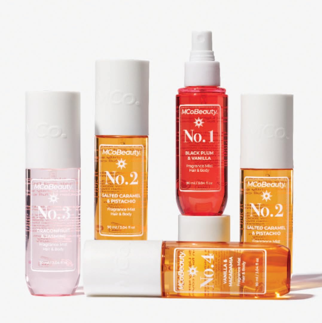 MCoBeauty Fragrance Mist No. 7 – Light Body & Hair Perfume with Guava & Coconut (90ml) | Vegan & Cruelty-Free