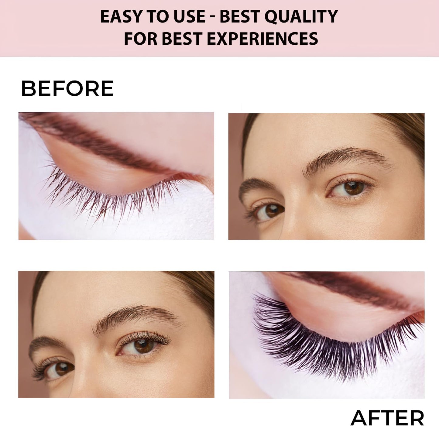 MDC LASHES 500 Premade Lash Fans – 5D-20D, C/CC/D Curl, 0.03-0.07 Thickness, 8-18mm