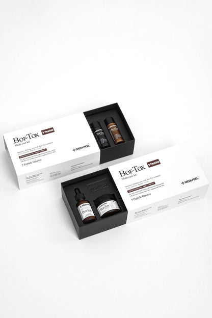 Medi-Peel Bor Tox Multi Care Kit – Peptide Ampoule 30ml, Toner, Emulsion & Cream 50g | MEDI-PEEL