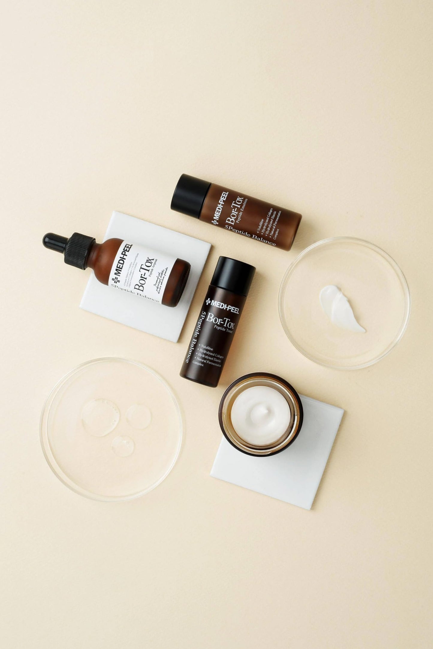 Medi-Peel Bor Tox Multi Care Kit – Peptide Ampoule 30ml, Toner, Emulsion & Cream 50g | MEDI-PEEL