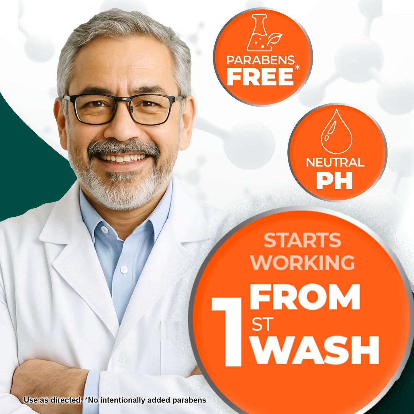 Medicasp Coal Tar Anti-Dandruff Shampoo – Starts Working From First Wash, 2-Pack (6 oz each)