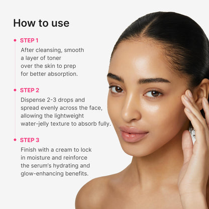 Medicube PDRN Pink Collagen Glow Jelly Serum | Lightweight Water-Jelly for Radiant, Plump Skin