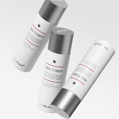 Medicube Red Toner 2.0 – Low-Irritation Toner for Acne-Prone Skin with BHA, Niacinamide & Adenosine