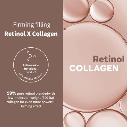 Mediheal Retinol Collagen Cream Lifting Mask – V Line & Anti-Aging (4 Counts)