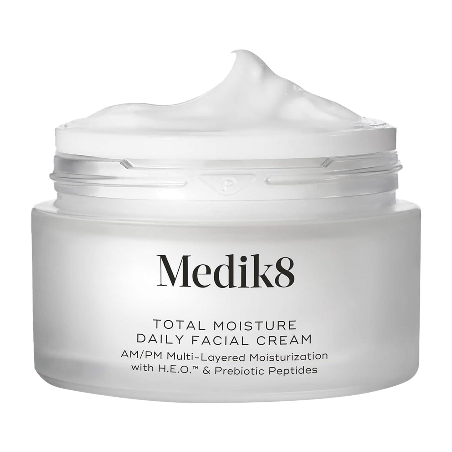 Medik8 Total Moisture Daily Facial Cream – Hydrating Peptide Moisturizer with Hyaluronic Acid (1.6 oz)