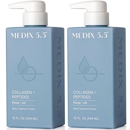 Medix 5.5 Collagen Cream – Face & Body Moisturizer with Peptides (2-Pack)
