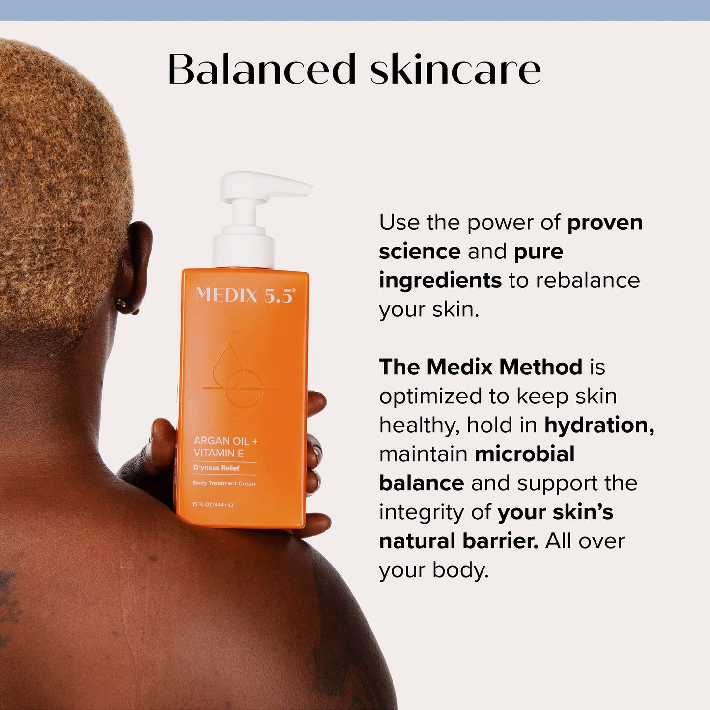 Medix 5.5 Retinol Body Lotion + Argan Oil Cream 2PC | Firming Skin Care Set