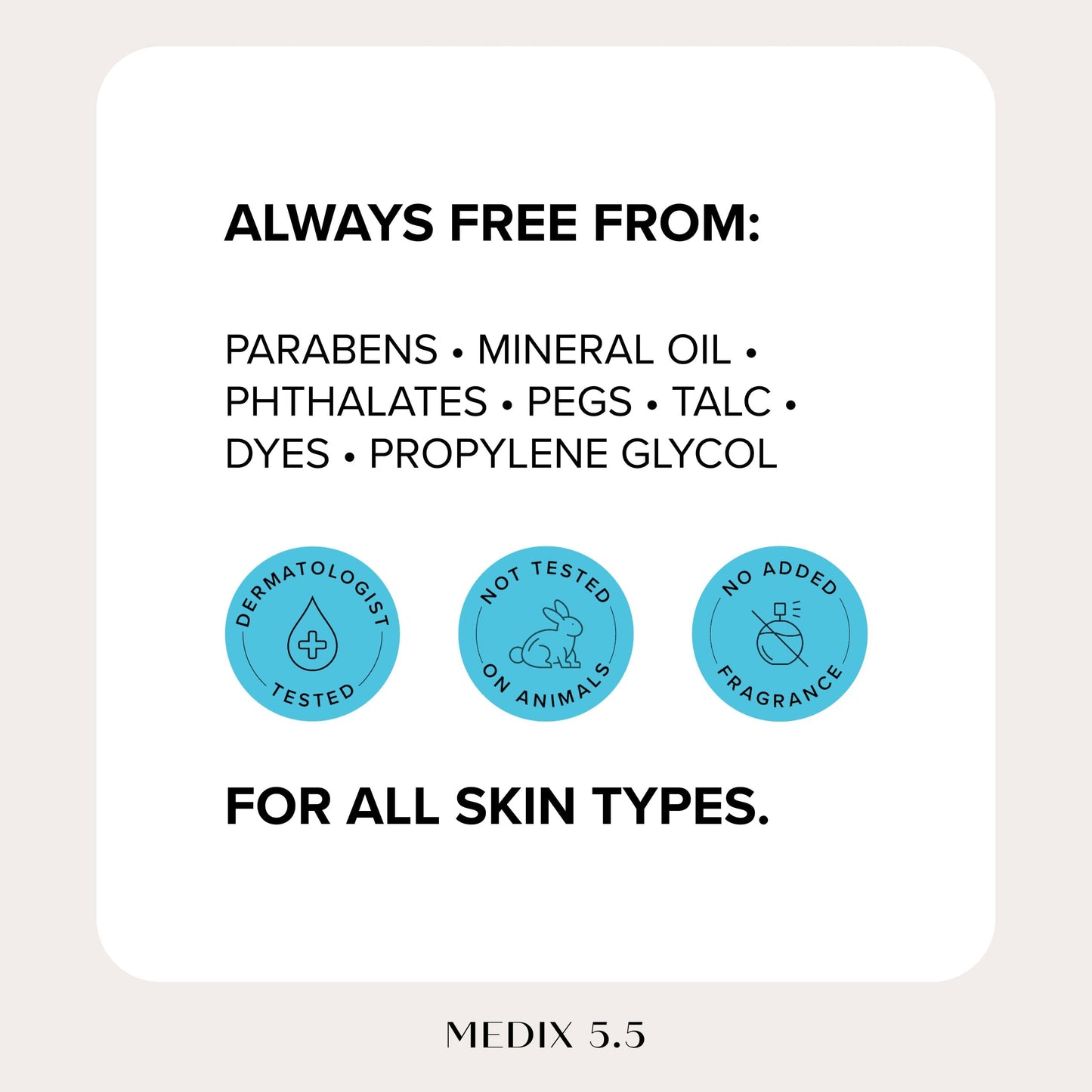 Medix 5.5 Fragrance Free Niacinamide Face Moisturizer + Shea Butter Cream – 15 Fl Oz