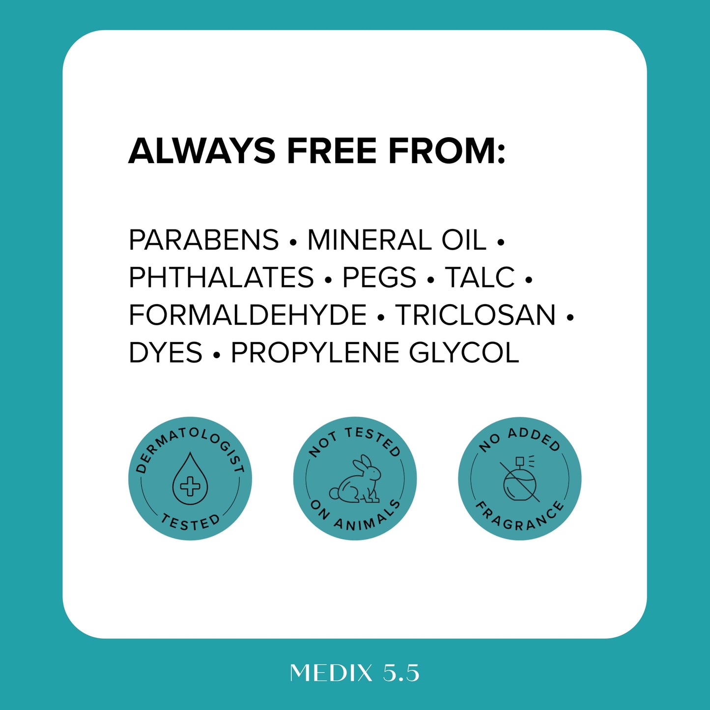 Medix 5.5 10% Glycolic Acid + Lactic Acid Leave-On Exfoliating Gel – Body & Face Serum, 1.7 Fl Oz
