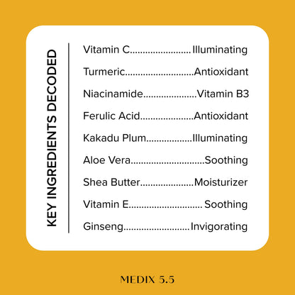 Medix 5.5 Vitamin C Cream Face & Body Lotion – 2-Pack