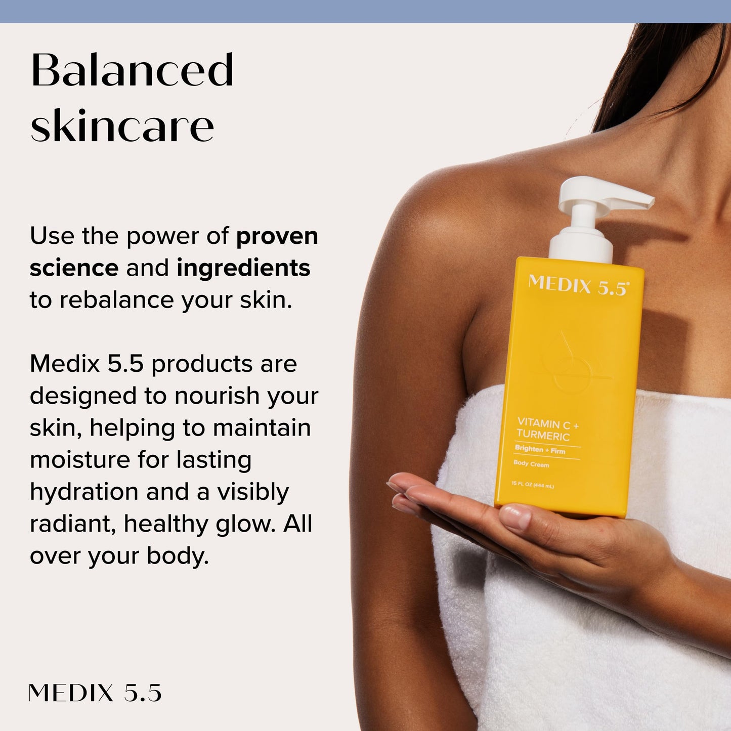 Medix 5.5 Vitamin C Cream Face & Body Lotion – 2-Pack