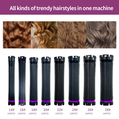 Meizhouhu Digital Hair Perm Machine with LCD Display – Salon-Grade Curler
