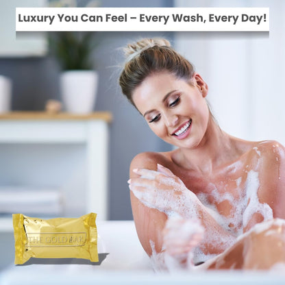 Melaleuca Gold Bar Soap – 4.5 oz | Moisturizing Glycerin Bar with Citrus Scent