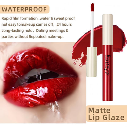Melemando 12PCS Matte Liquid Lipstick Set – Non-Stick Cup, Not Fade, Waterproof Velvet Lipsticks