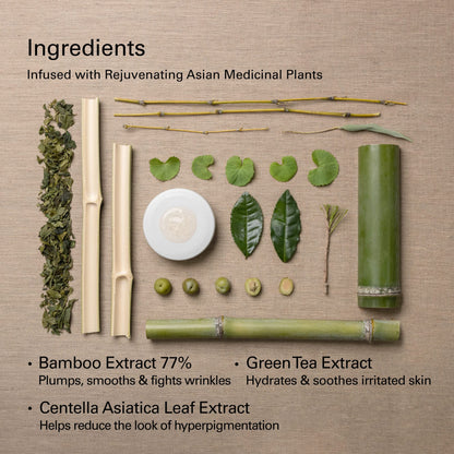 Melixir Vegan Hydration Kit for Dry Skin | Bamboo Serum + Relief Moisturizer