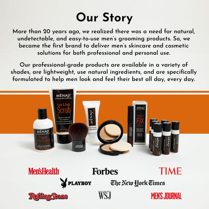 MËNAJI URBAN CAMOUFLAGE Concealer Stick for Men — Deep Shade, Undetectable Coverage