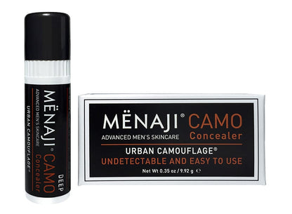 MËNAJI URBAN CAMOUFLAGE Concealer Stick for Men — Deep Shade, Undetectable Coverage