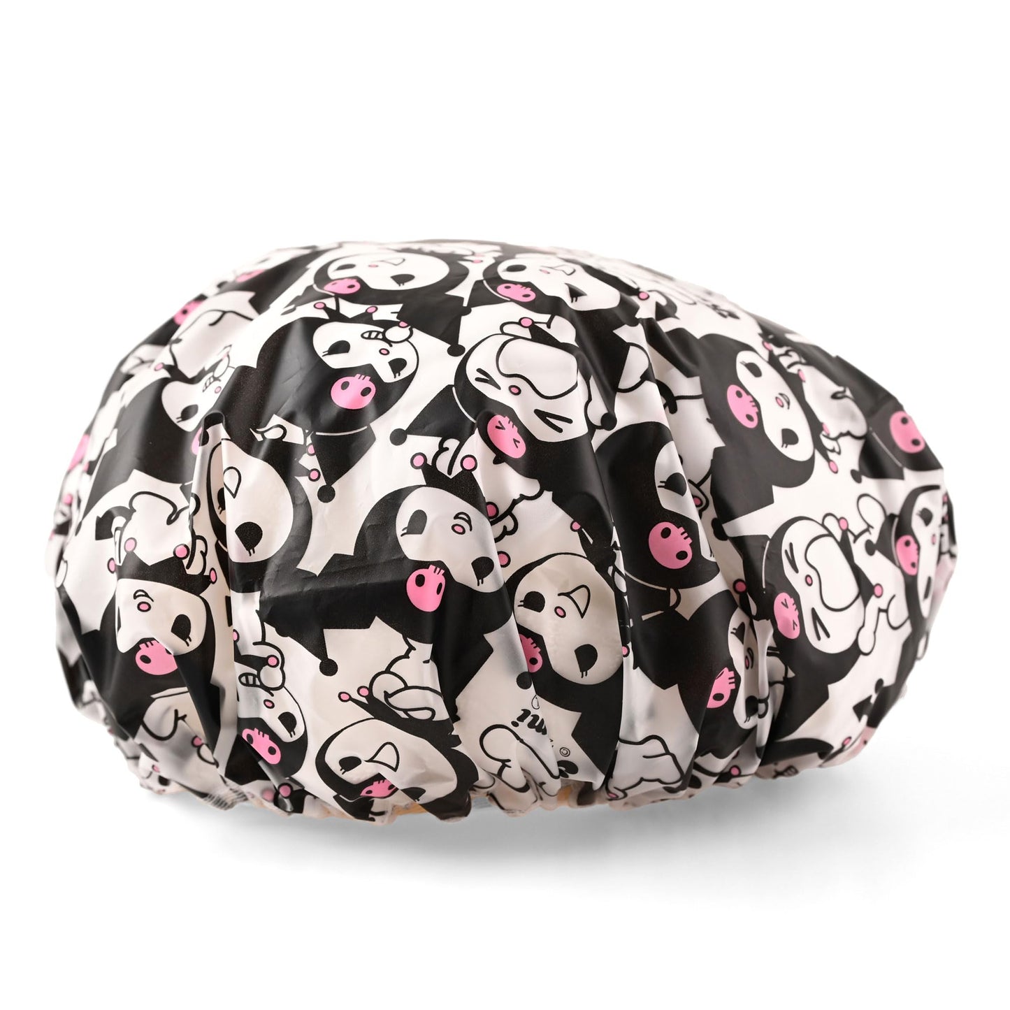 MENBLY Kitty & Kuormi-Bunny Shower Cap 2 Pack | Reusable Waterproof Hair Cover for All Hair Lengths