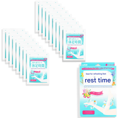 MENBLY Li-on Cooling Foot Patch 1 Pack (18 Pcs) - Cooling, Relaxing Massage, Hydrating Skin