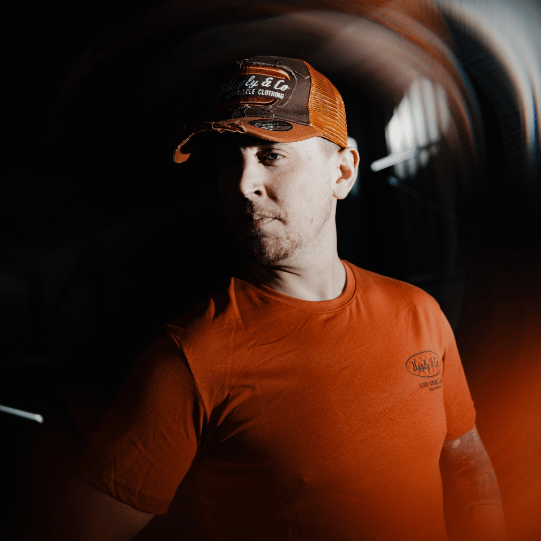 Rust Flattrack No.1 Tee