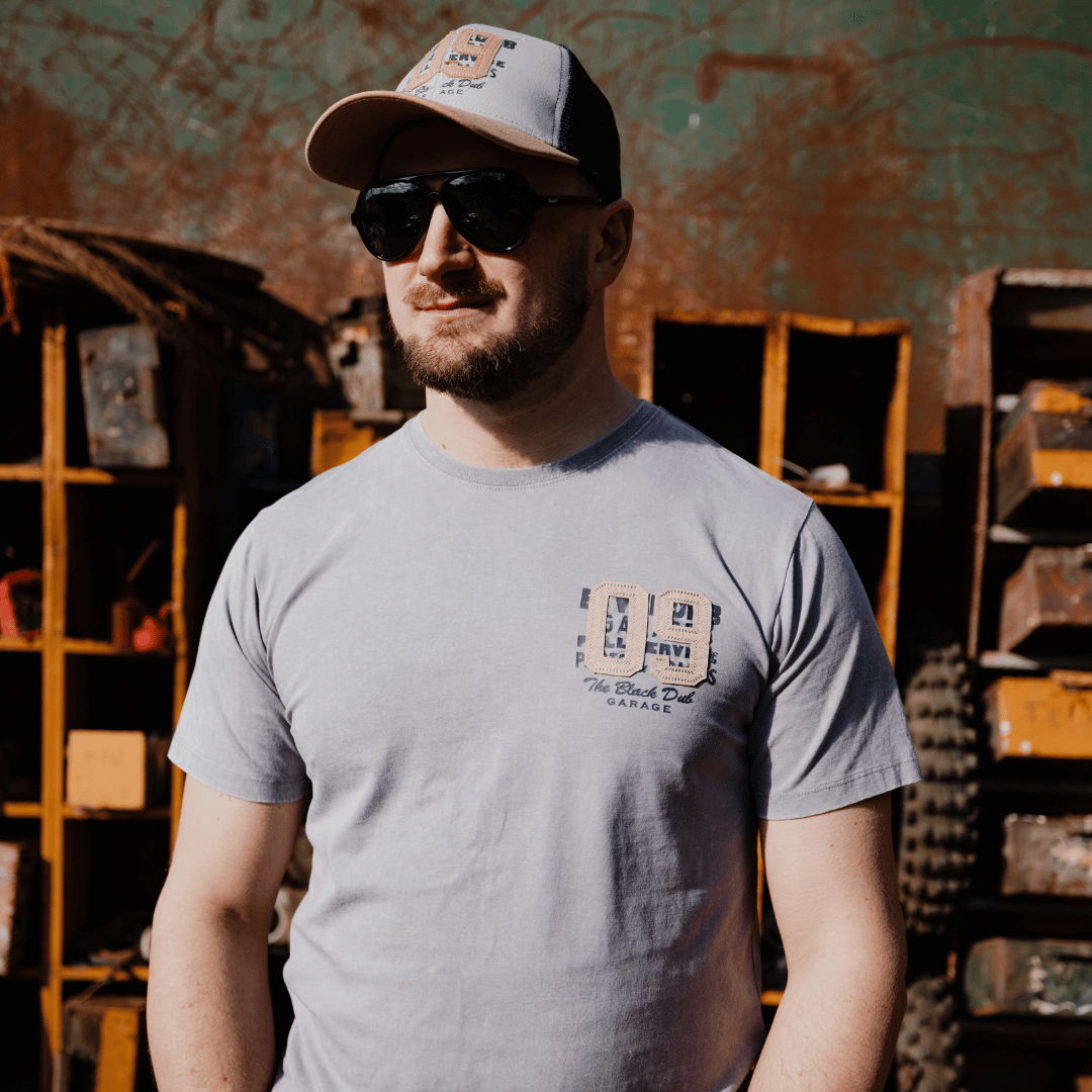 Grey Parts & Spares '09' Tee