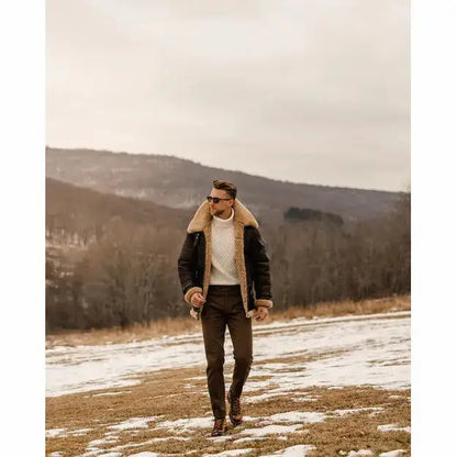 Sheepskin Aviator Jacket